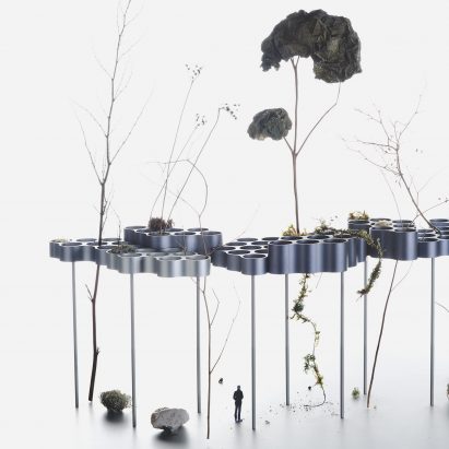 Bouroullec brothers explore urban development in utopian diorama series