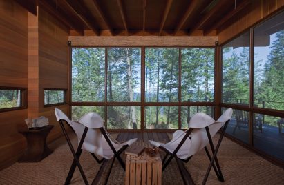 Cabin on Flathead Lake by Anderson-Wise Architects