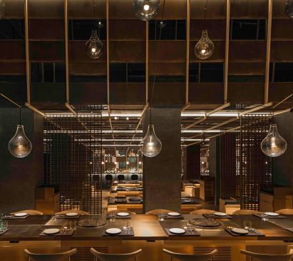 Neri&Hu designs dramatic light-filled atrium for Shanghai restaurant