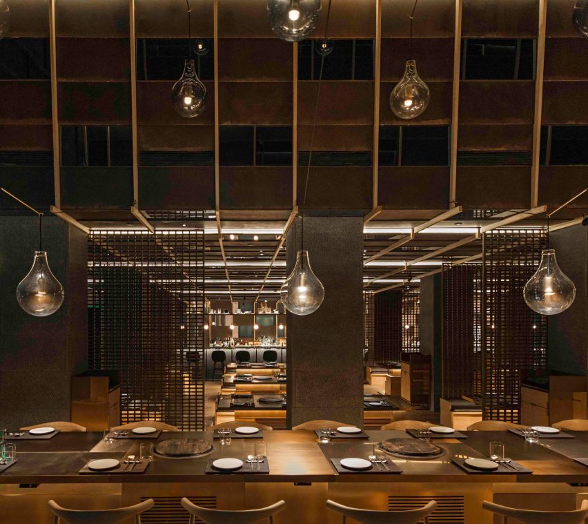 Neri&Hu designs dramatic light-filled atrium for Shanghai restaurant