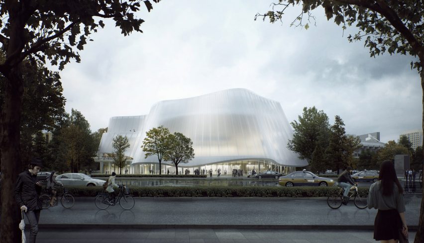 China Philharmonic Hall by MAD