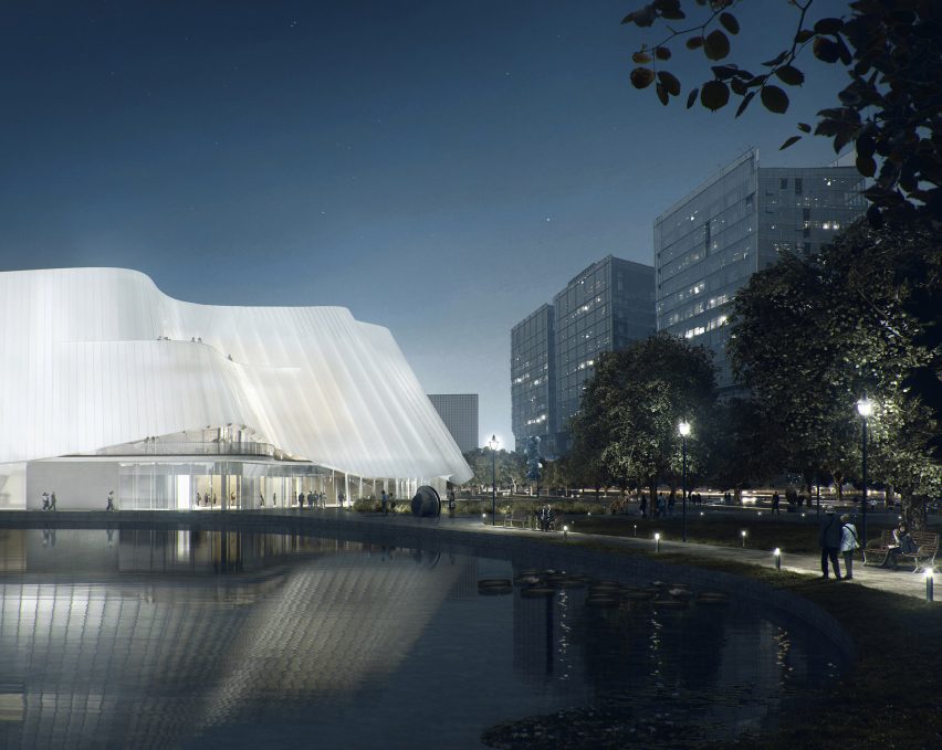 China Philharmonic Hall by MAD
