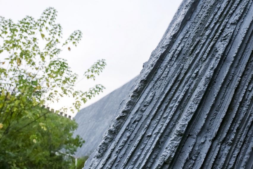 Dinosaur egg geological museum in Qinglong Mountain