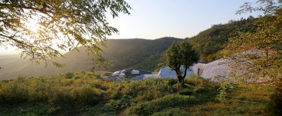 Dinosaur egg geological museum in Qinglong Mountain