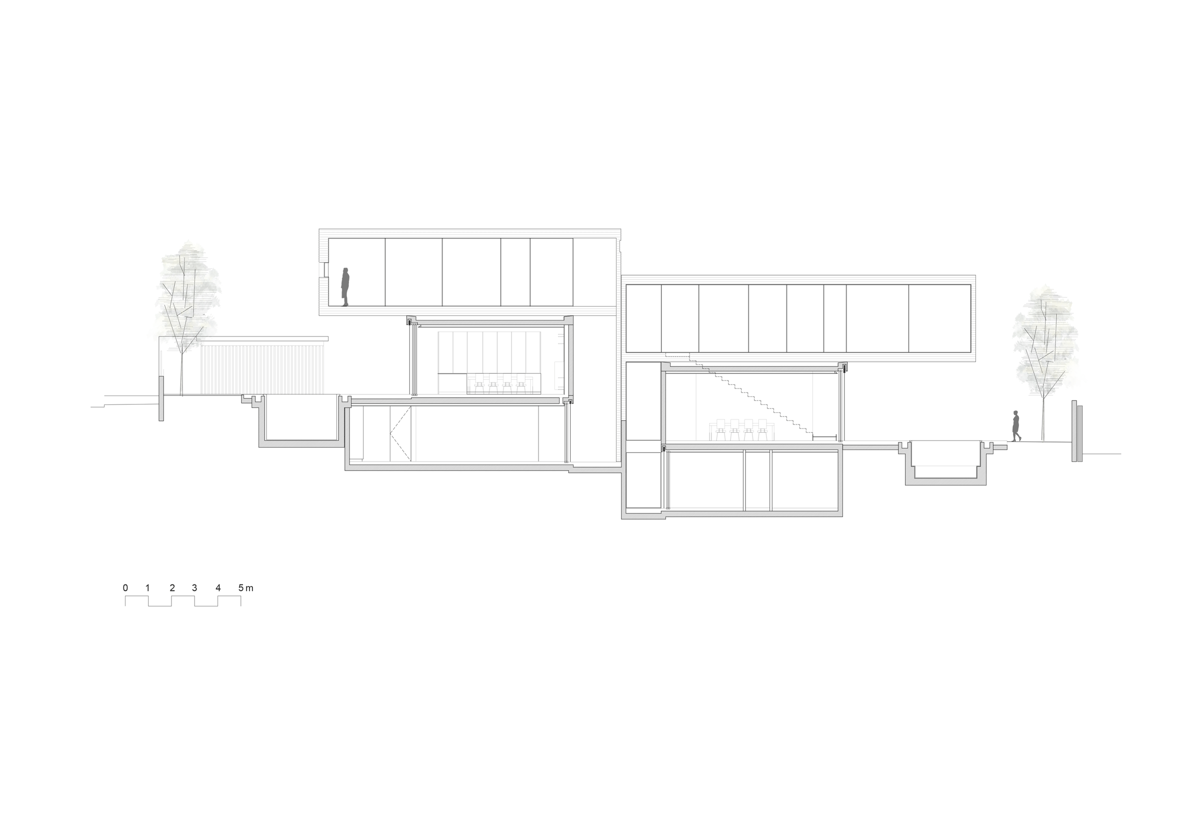 Dual House by Axelrod Architects