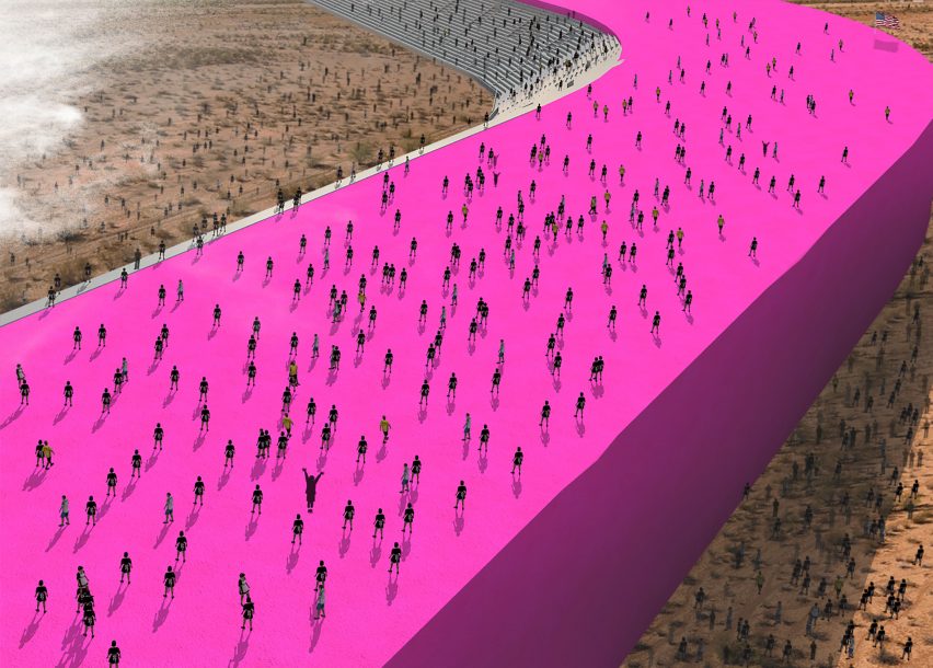 The Prison Wall by Estudio 3.14