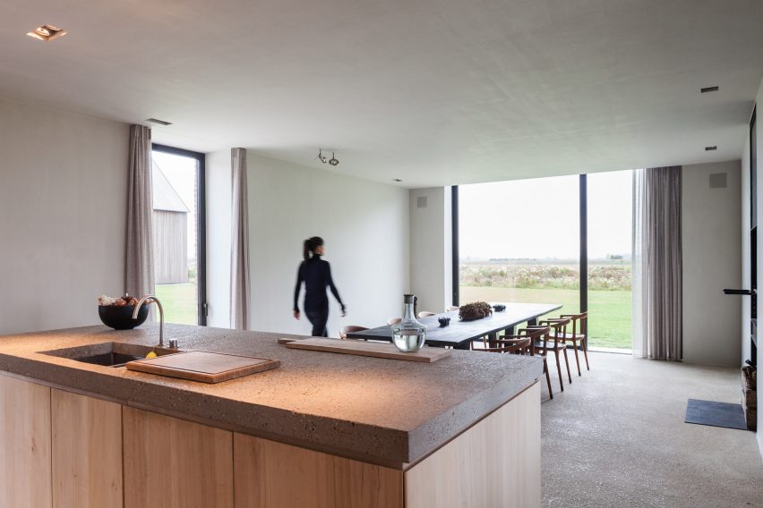 Farmhouse Burkeldijk and fortress Hazegras in Knokke by Govaert & Vanhoutte Architects