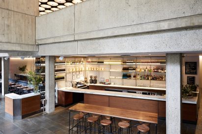 The Flora restaurant and coffee bar in the Met Breuer museum