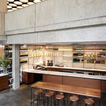 The Flora restaurant and coffee bar in the Met Breuer museum