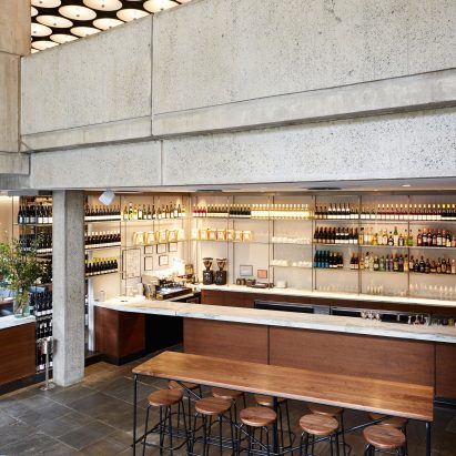 The Flora restaurant and coffee bar in the Met Breuer museum