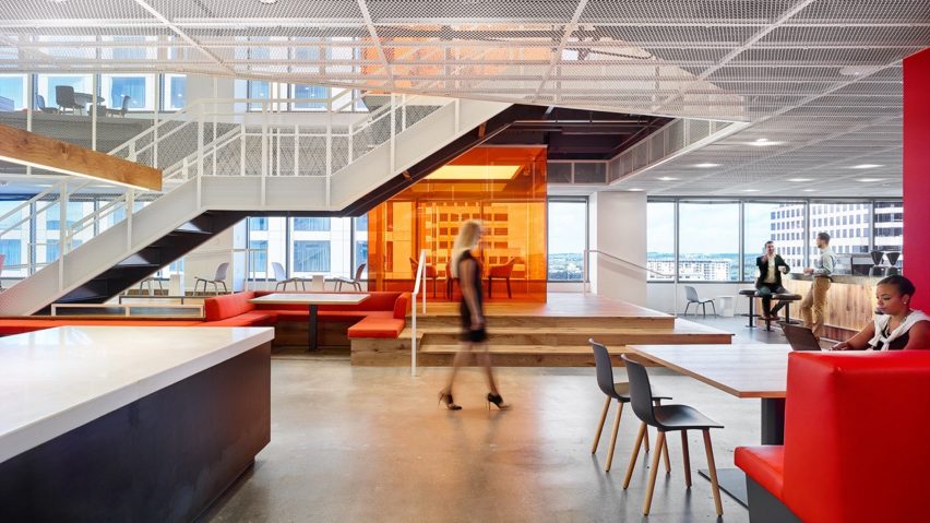 Clive Wilkinson designs Austin workplace with no cubicles or corner offices