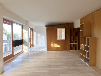 h2o architectes apartment in Sceaux
