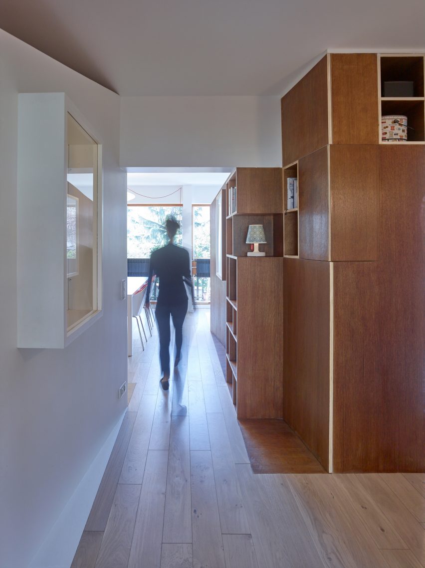 h2o architectes apartment in Sceaux