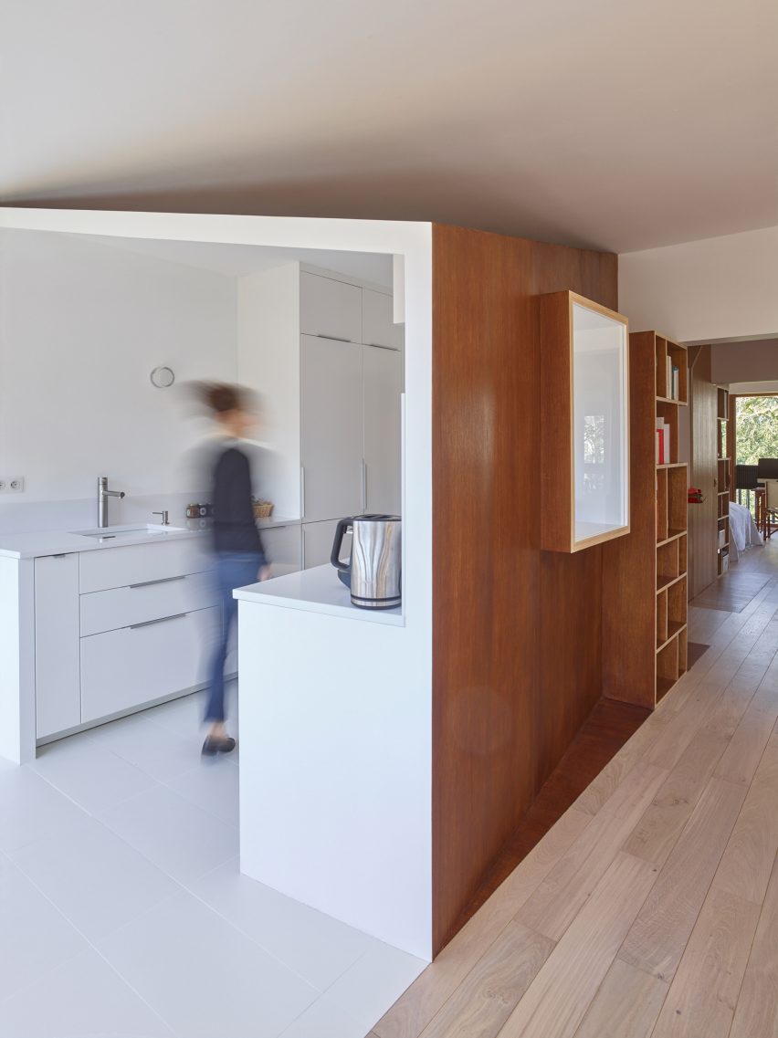 h2o architectes apartment in Sceaux