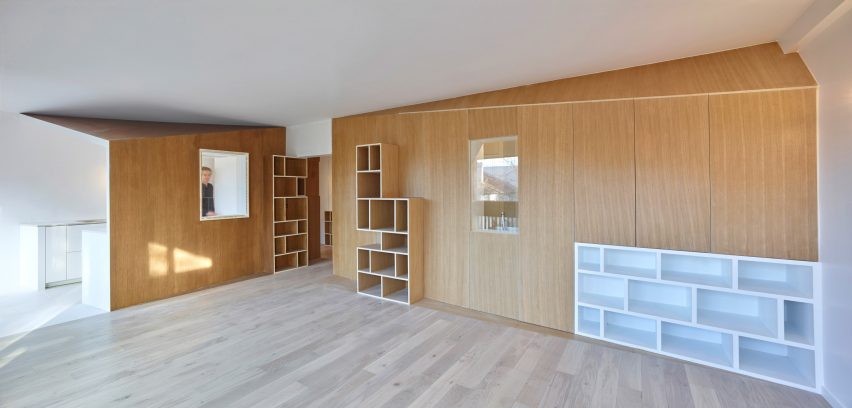 h2o architectes apartment in Sceaux