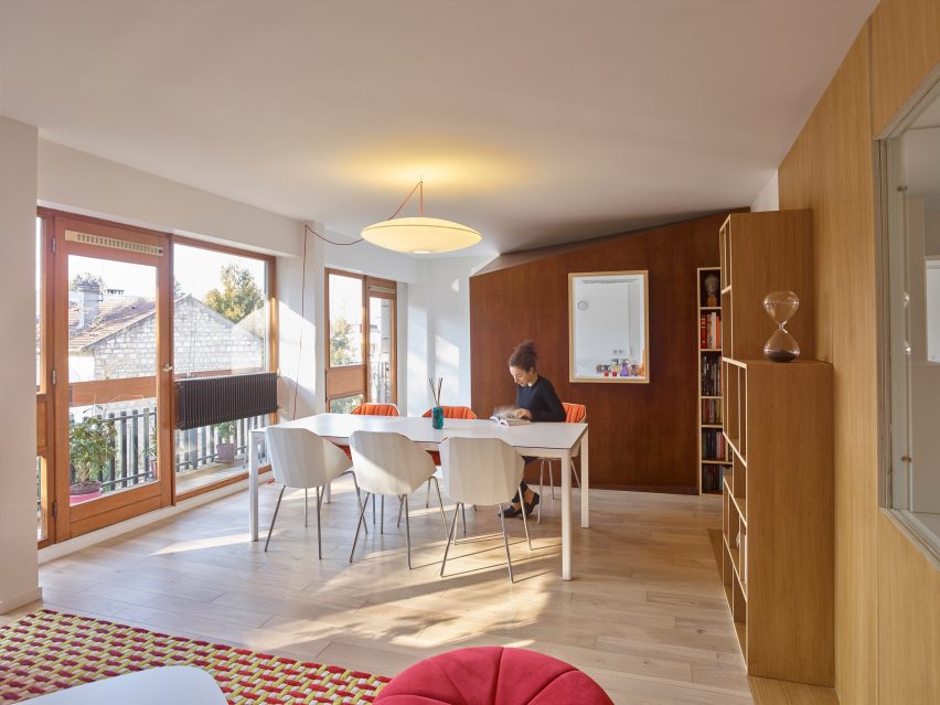h2o architectes apartment in Sceaux