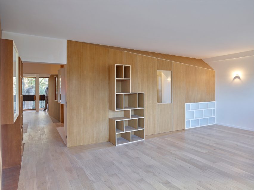 h2o architectes apartment in Sceaux
