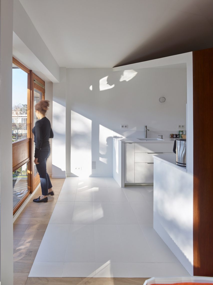 h2o architectes apartment in Sceaux