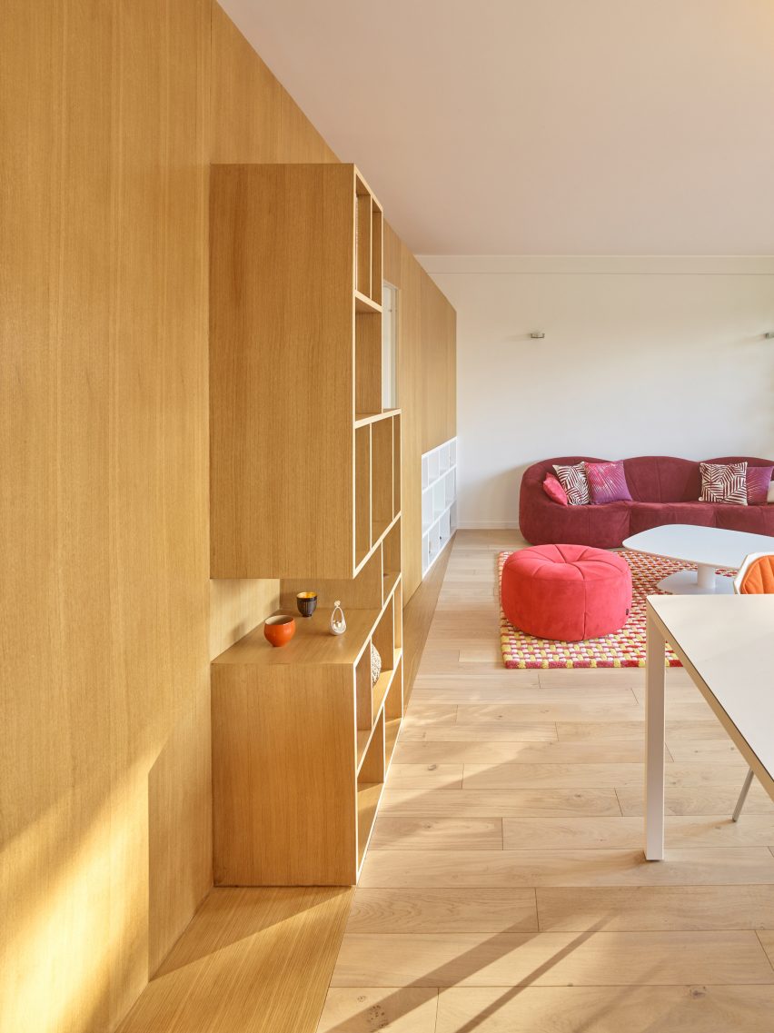 h2o architectes apartment in Sceaux