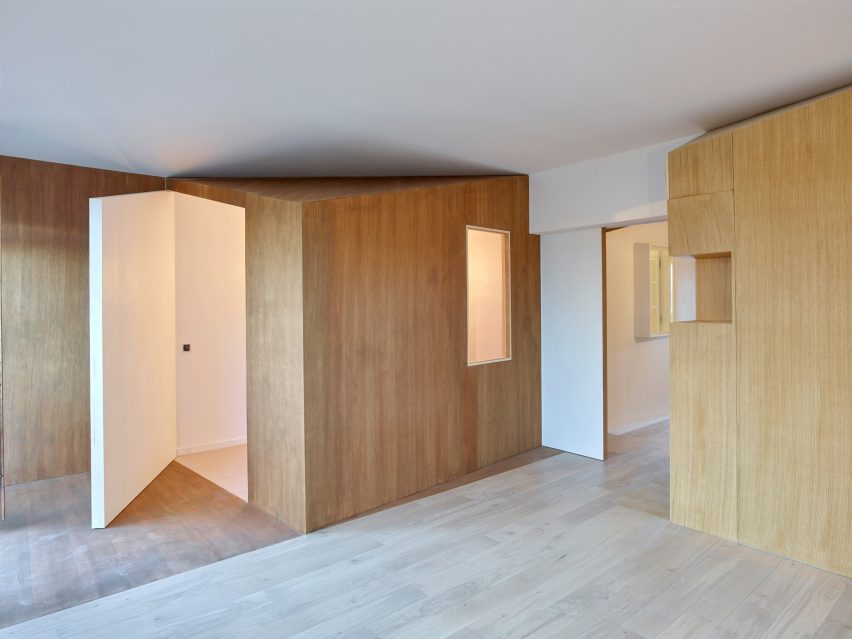 h2o architectes apartment in Sceaux