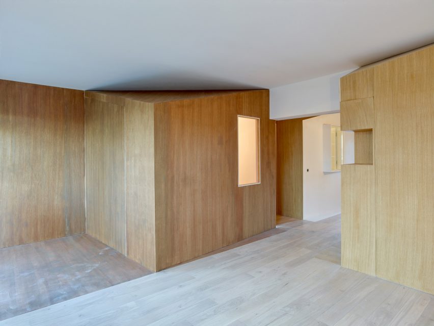 h2o architectes apartment in Sceaux