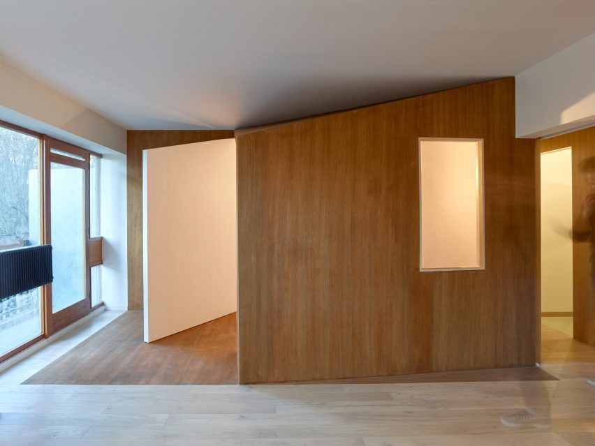 h2o architectes apartment in Sceaux