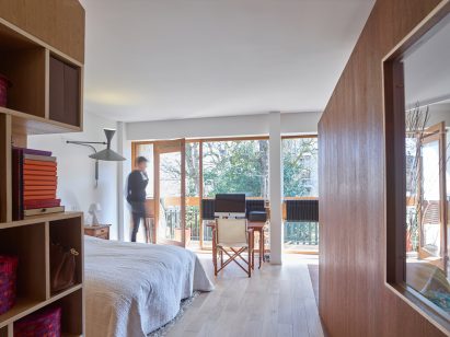 h2o architectes apartment in Sceaux