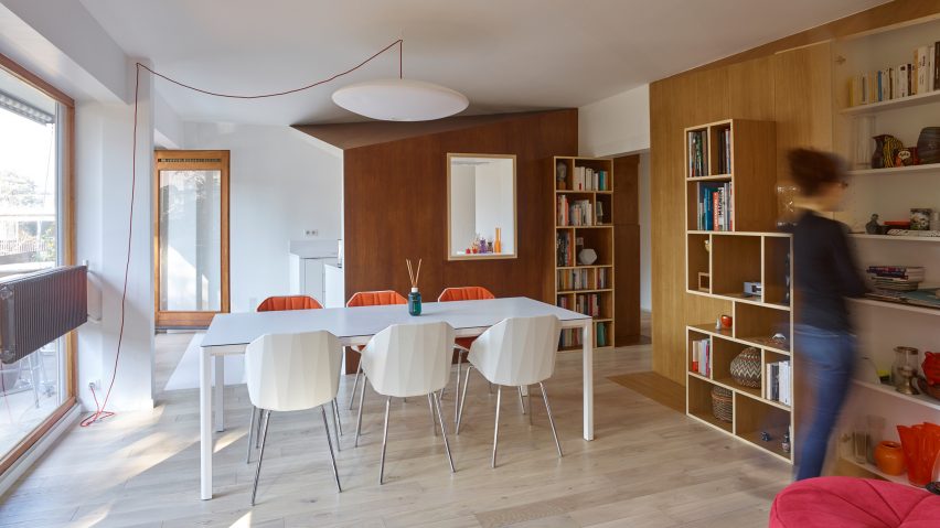 h2o architectes apartment in Sceaux