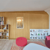 h2o architectes apartment in Sceaux