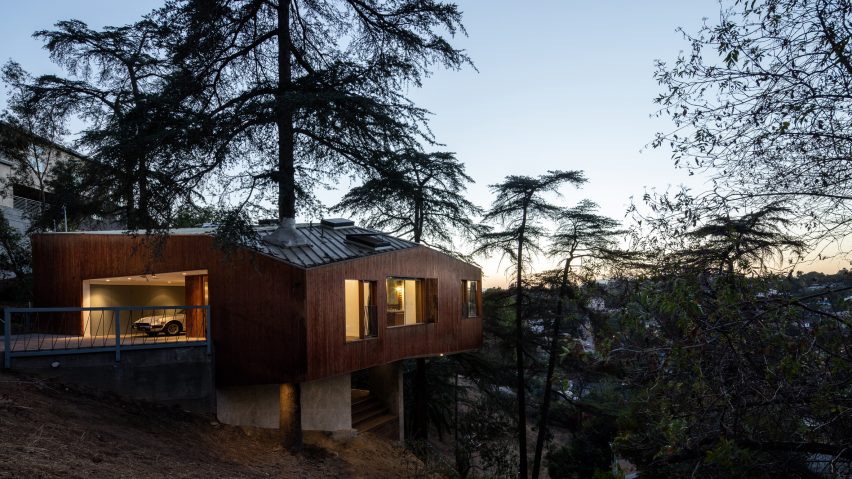 House in Trees by Anonymous Architects