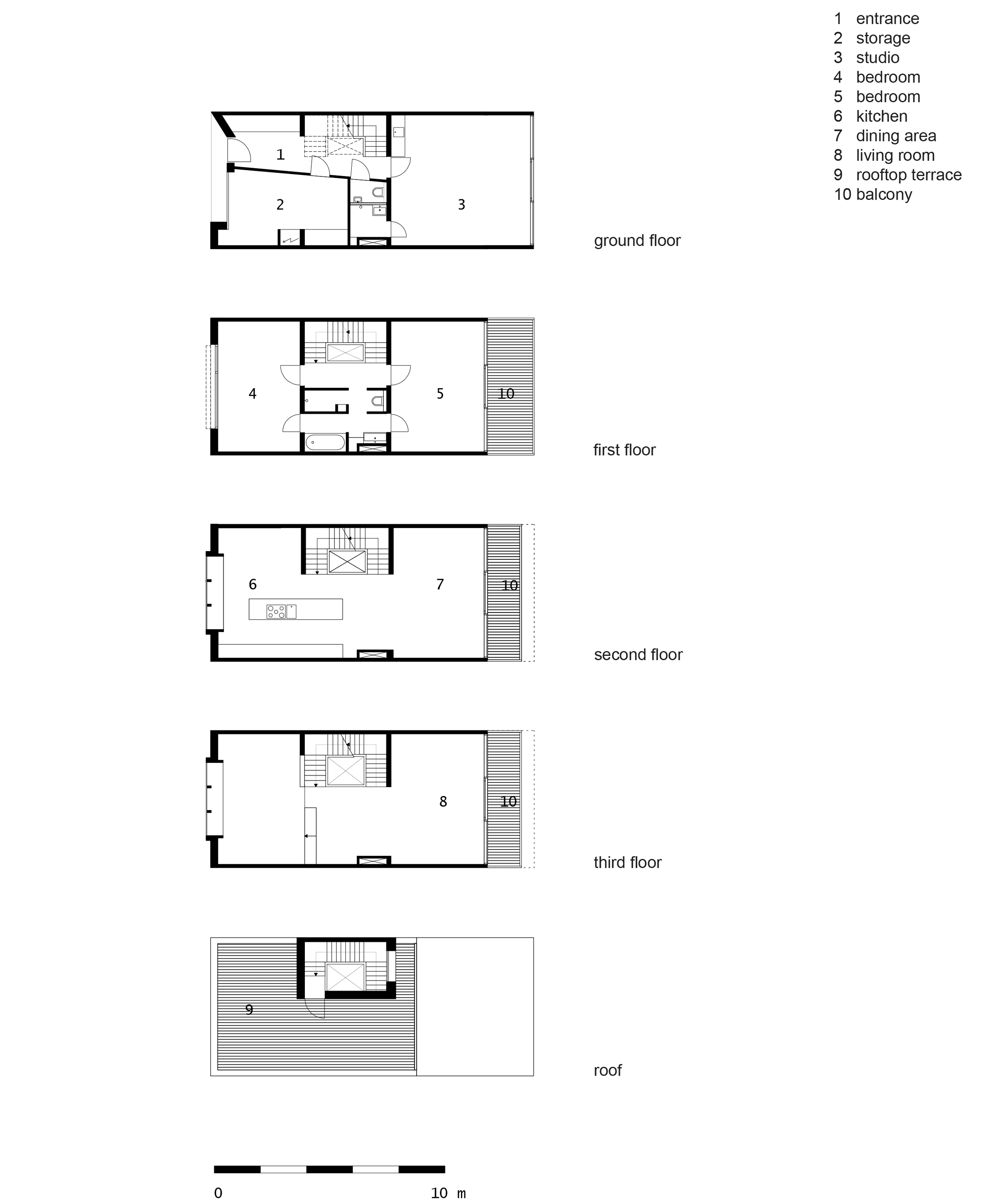 Houten Herenhuis by MAATworks