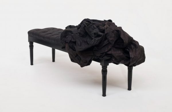 Indigo bench by James Plumb