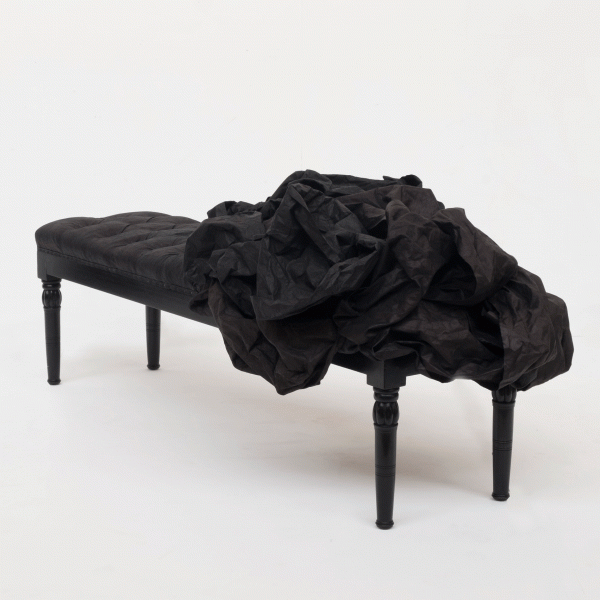 Indigo bench by James Plumb