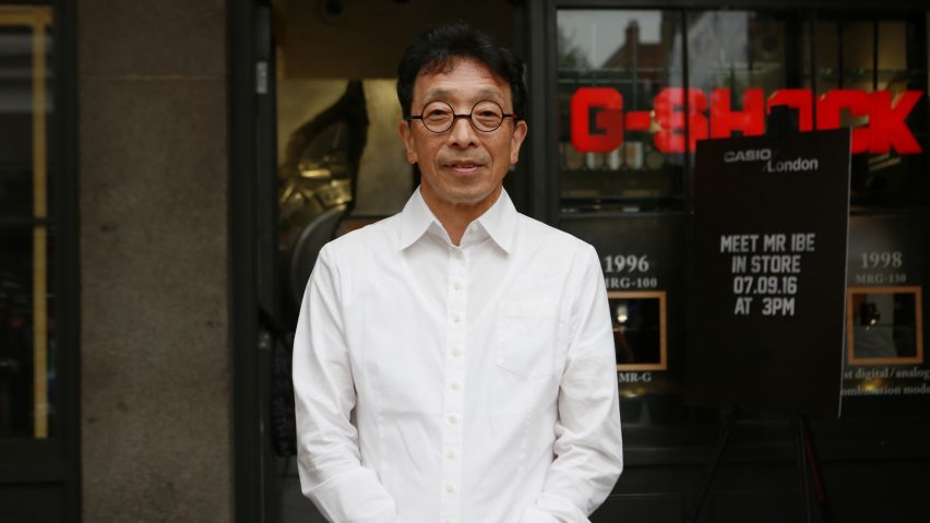 Casio's research and development chief engineer Kikuo Ibe