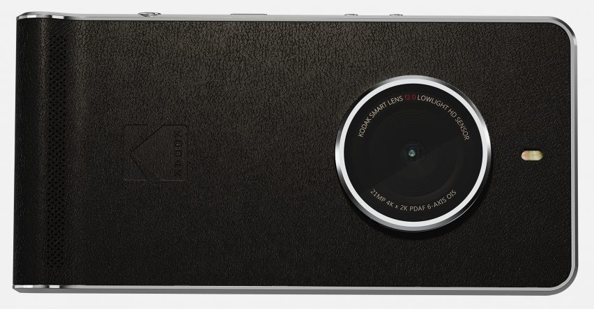 Kodak Ektra smartphone by Eastman Kodak Company and Bullitt Group