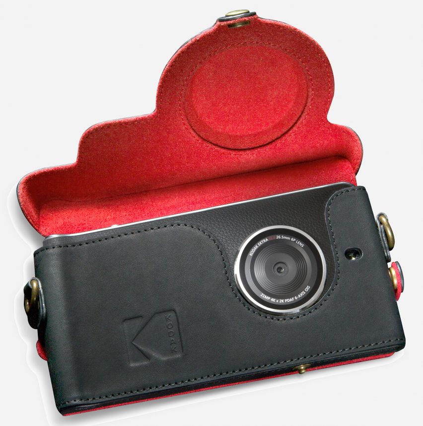 Kodak Ektra smartphone by Eastman Kodak Company and Bullitt Group