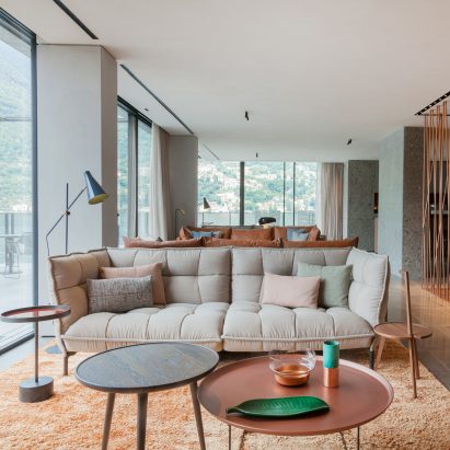 Patricia Urquiola-designed Hotel Il Sereno opens on the shores of Lake Como