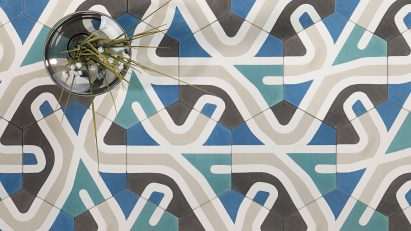 Atlas hexagonal tiles by LaSelva