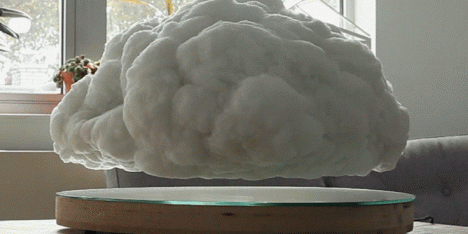 Making Weather a levitating cloud project