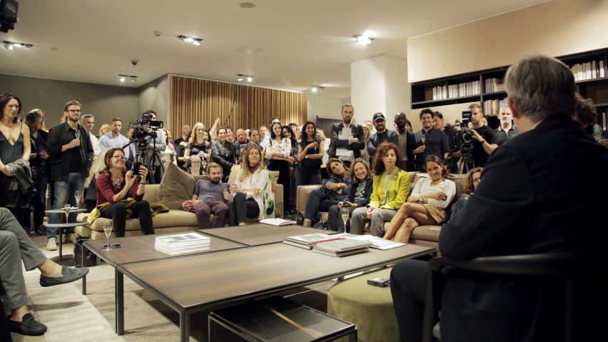 Molteni&C talk with Marcus Fairs and Deyan Sudjic