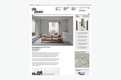 Dezeen relaunch 2016