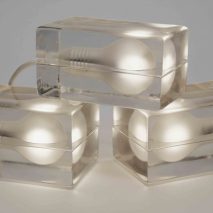 Block lamp by Harri Koskinen