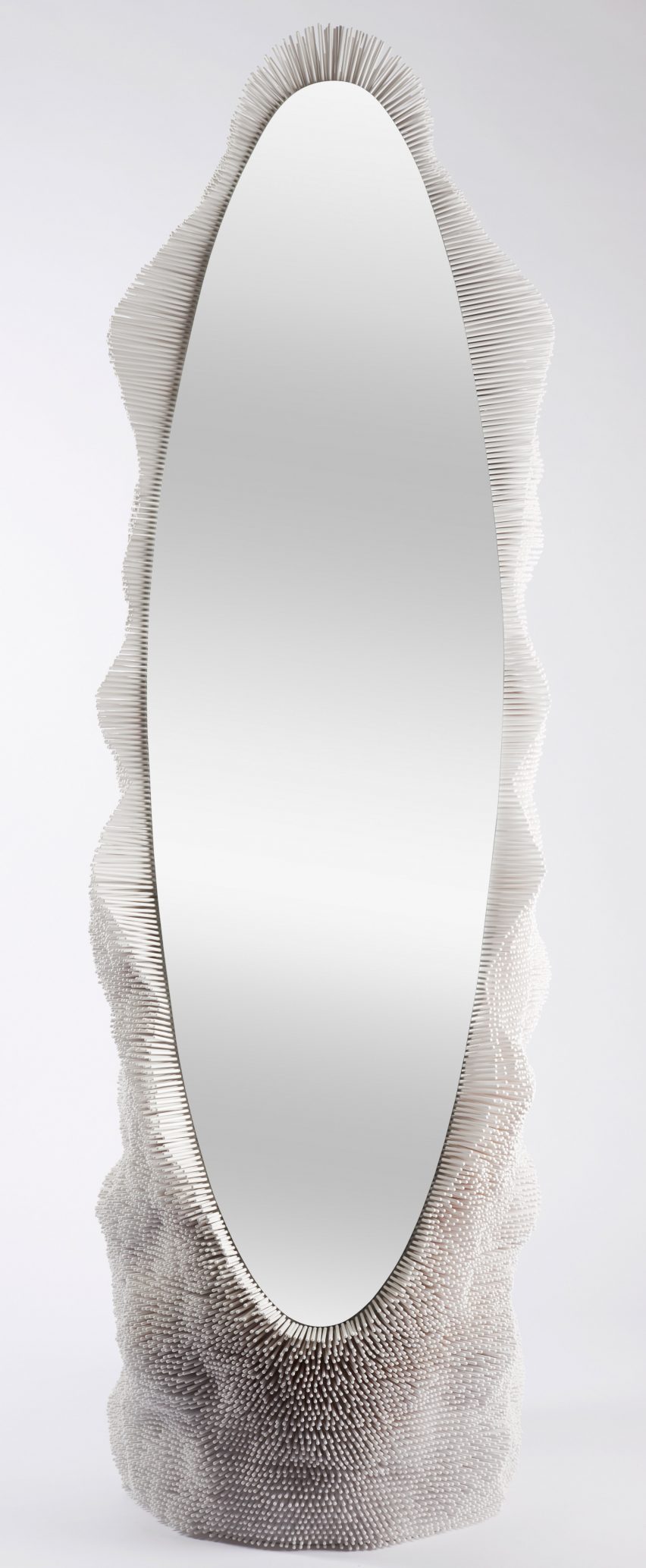 Pia Maria Raeder beech reed furniture for Galerie BSL