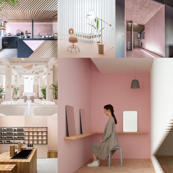 10 of the most popular pink-hued interiors on Dezeen’s Pinterest boards