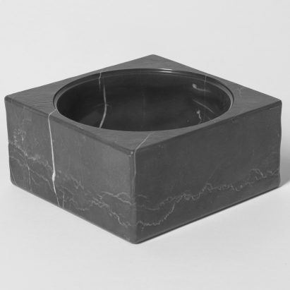 PK-Marble sculptural piece from Poul Kjaerholm PK-600 and PK-Bowl base