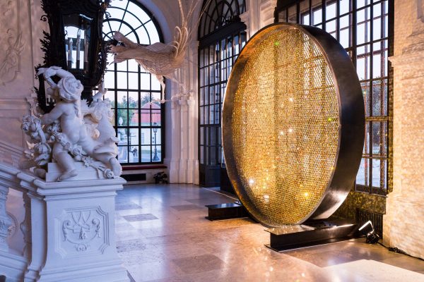 VDW: Prologue installation at Belvedere Palace Vienna by Frederikson Stallard for Swarovski