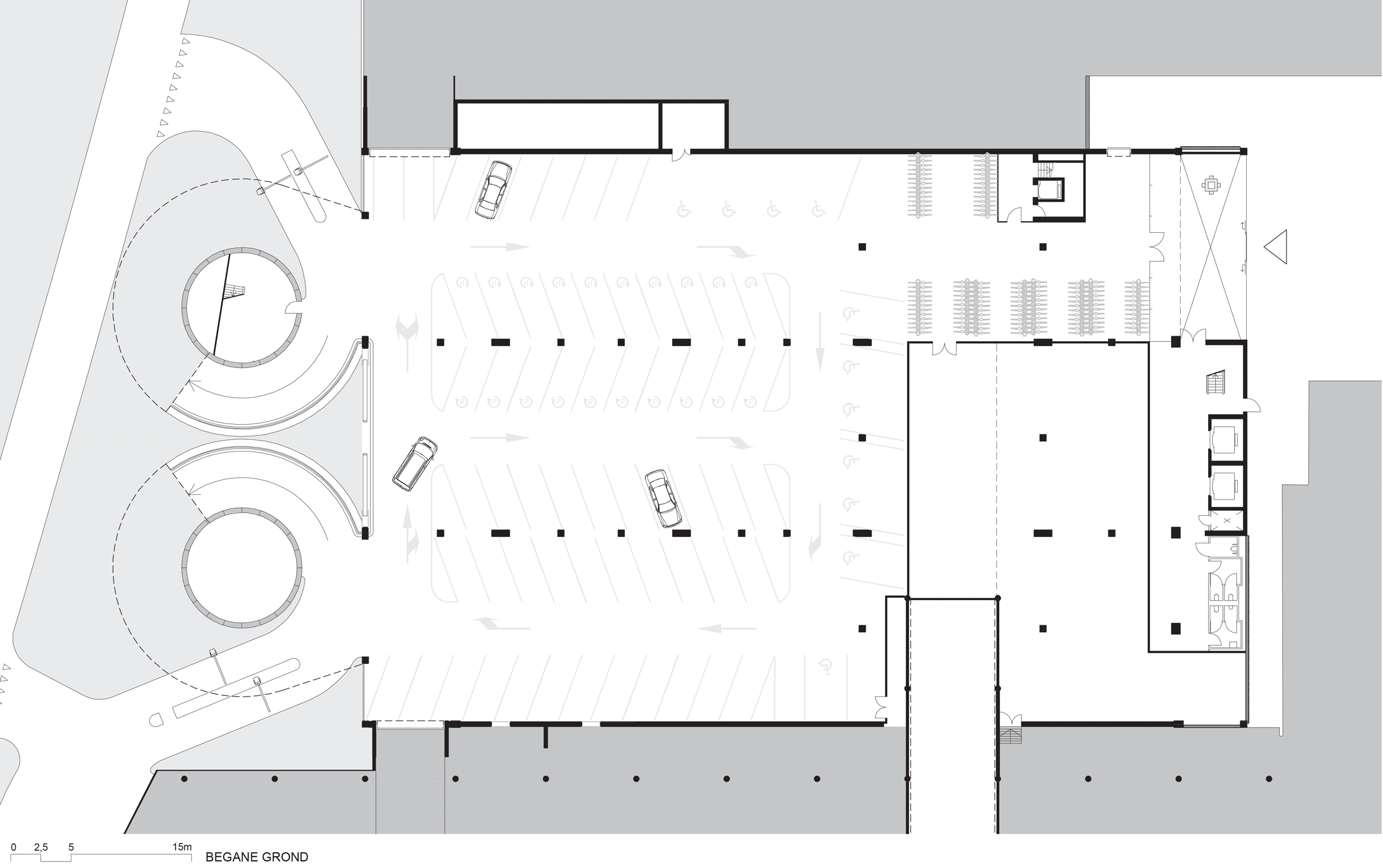 Car park by Benthem Crouwel