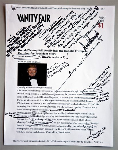 Tiny Hand Donald Trump font