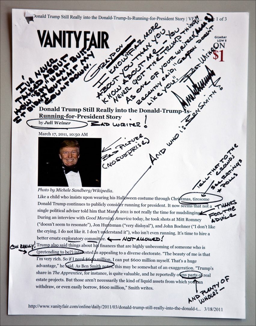 Tiny Hand Donald Trump font