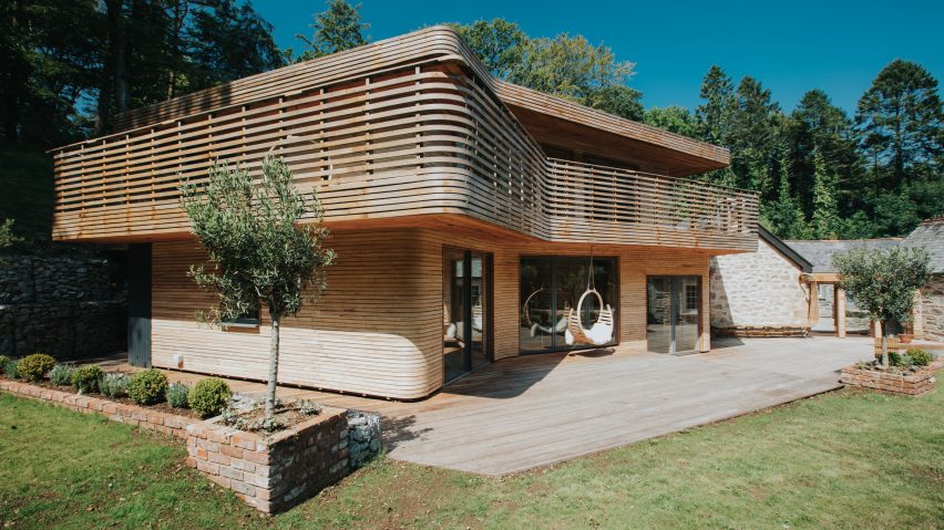 Steambent house by Tom Raffield